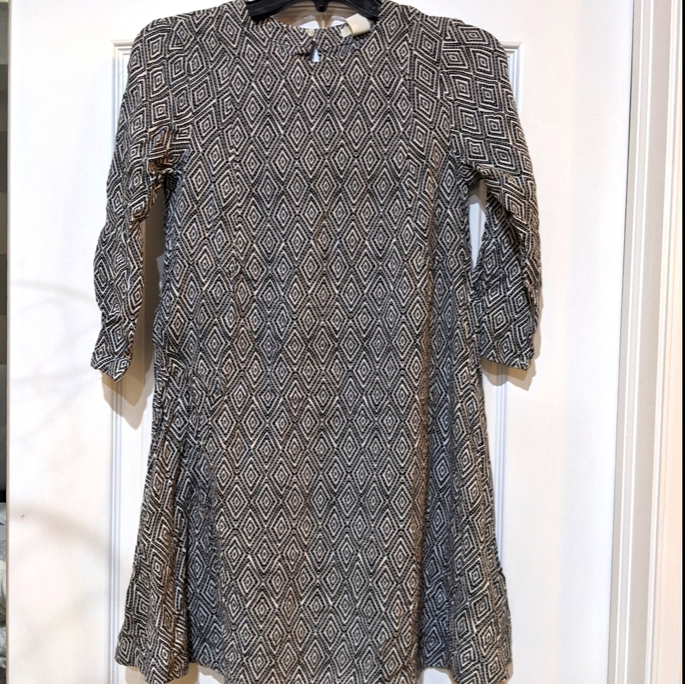 Geometric pattern dress